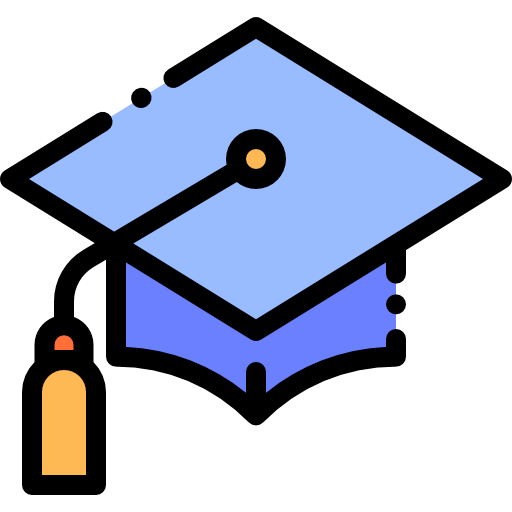 graduación icono gratis