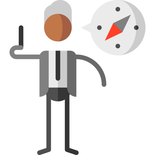 dirección icono gratis