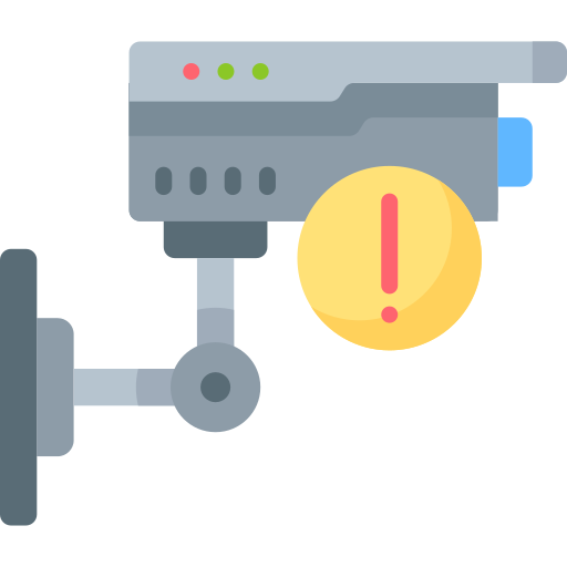 circuito cerrado de televisión icono gratis