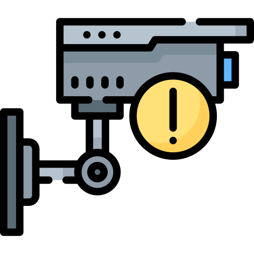 circuito cerrado de televisión icono gratis