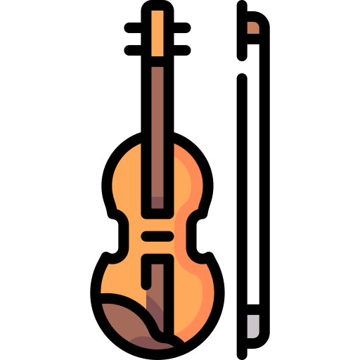 violín icono gratis