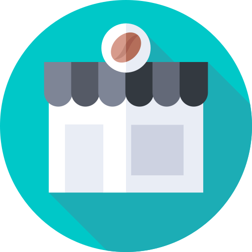 cafetería icono gratis