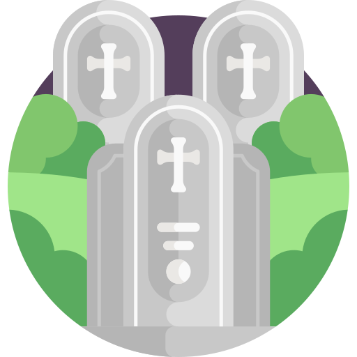 cementerio icono gratis