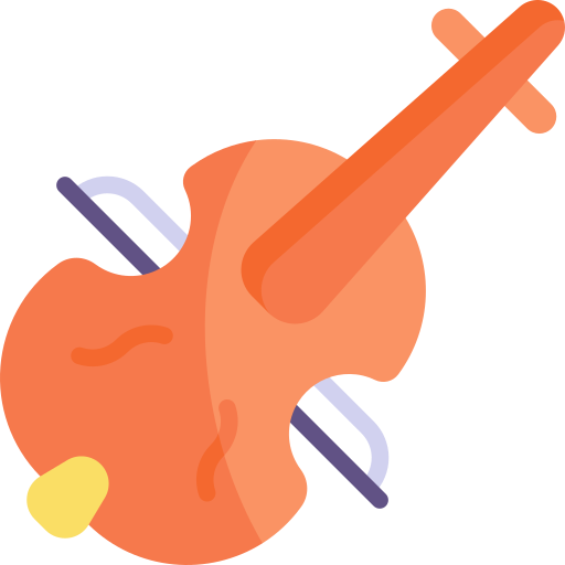 violín icono gratis