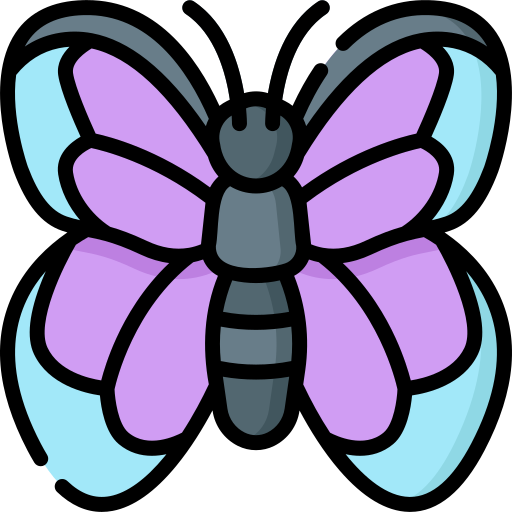 mariposa icono gratis