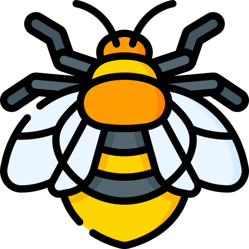 abeja icono gratis