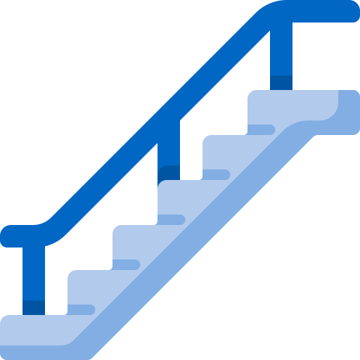 Stairs Special Flat icon