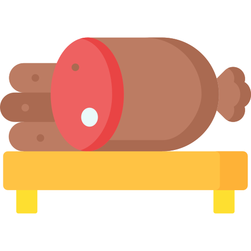 Salami Special Flat Icon