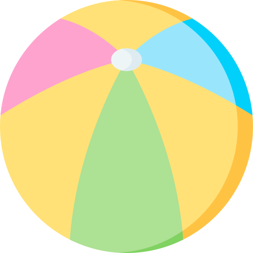 Beach ball Special Flat icon