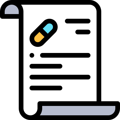 prescrição grátis ícone prescrição grátis ícone