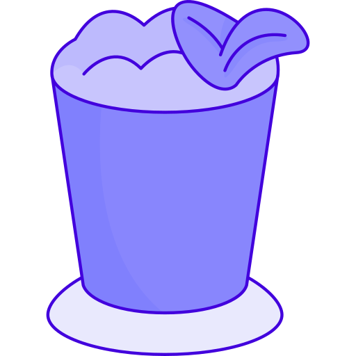 Mint julep Generic Thin Outline Color icon