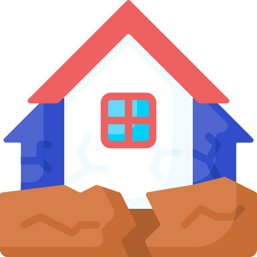 Earthquake Special Flat icon