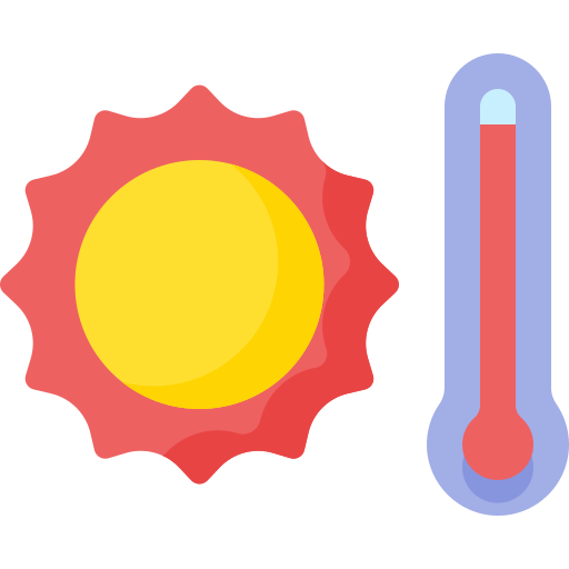 High temperature free icon High temperature free icon