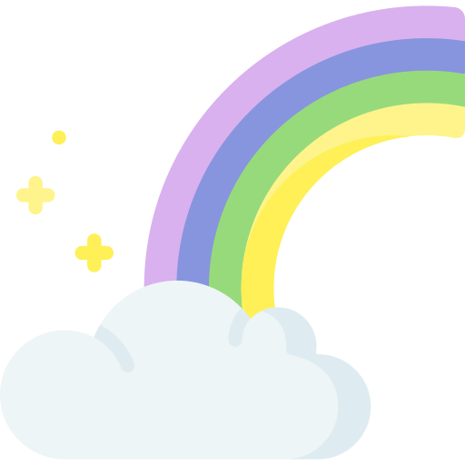 Rainbow Special Flat icon