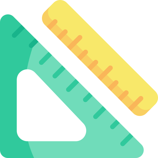 Ruler free icon Ruler free icon