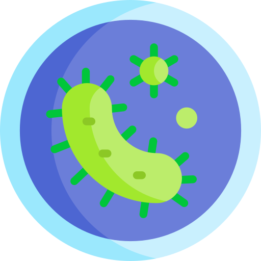 bacterias icono gratis