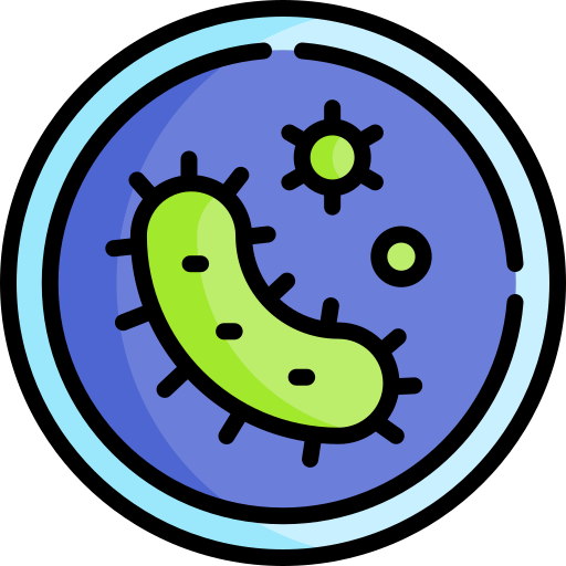 bacterias icono gratis