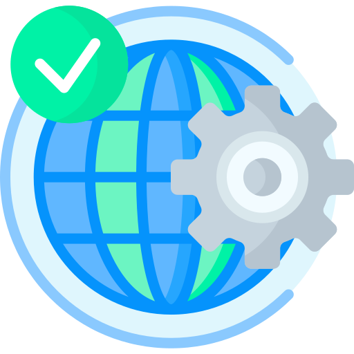 en todo el mundo icono gratis