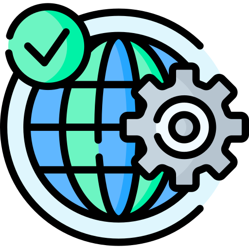 en todo el mundo icono gratis