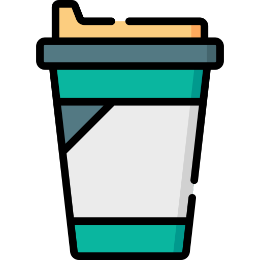 vaso de papel icono gratis