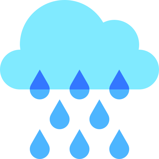 Rain Basic Sheer Flat icon