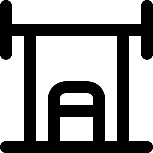 Barbell free icon