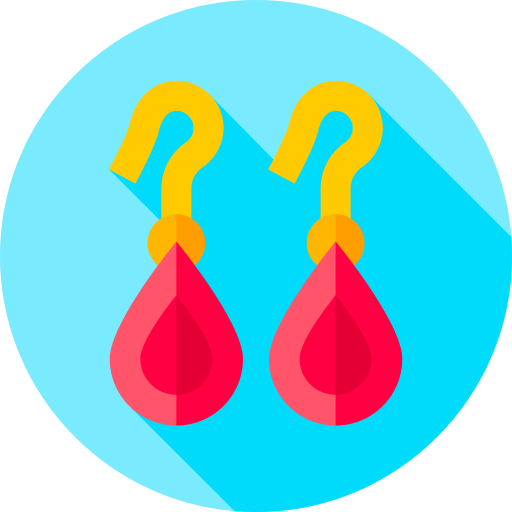 귀걸이 무료 아이콘