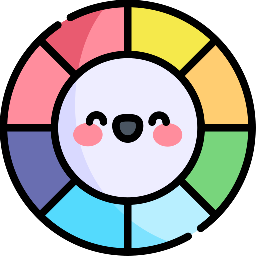roda de cores grátis ícone roda de cores grátis ícone
