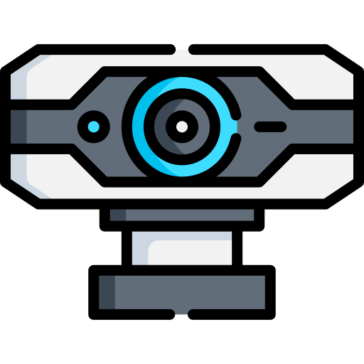 cámara web icono gratis