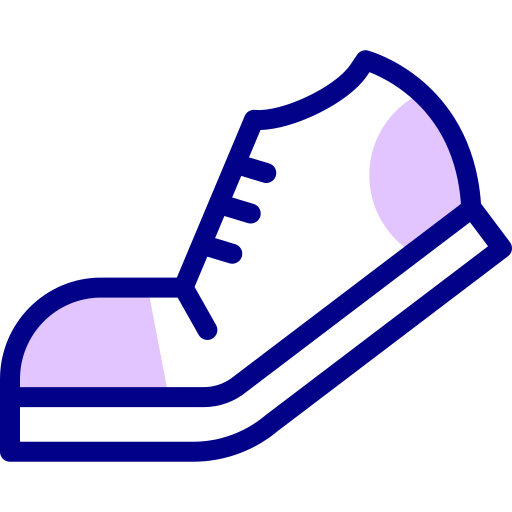 zapatos para correr icono gratis