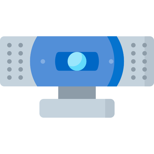 cámara web icono gratis