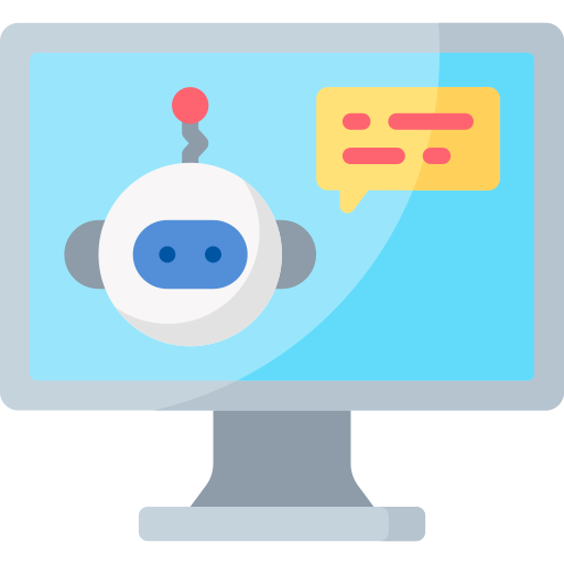 bot conversacional icono gratis