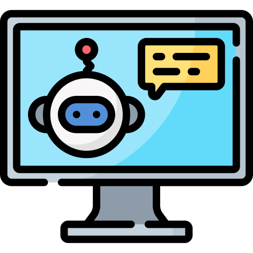 bot conversacional icono gratis