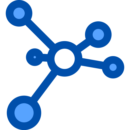 Connections Generic Blue icon