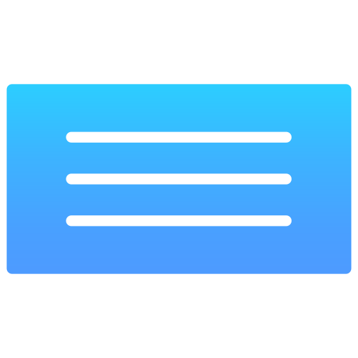 Ticket Generic Flat Gradient icon