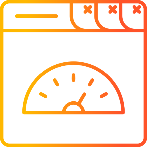 velocidad de página icono gratis