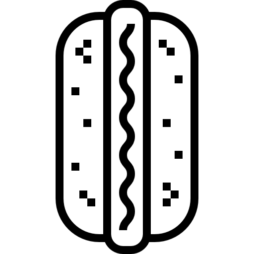 핫도그 무료 아이콘