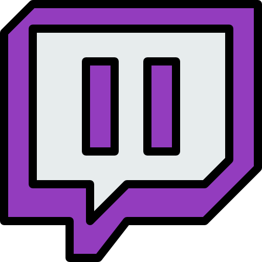 Twitch kank Lineal Color icon