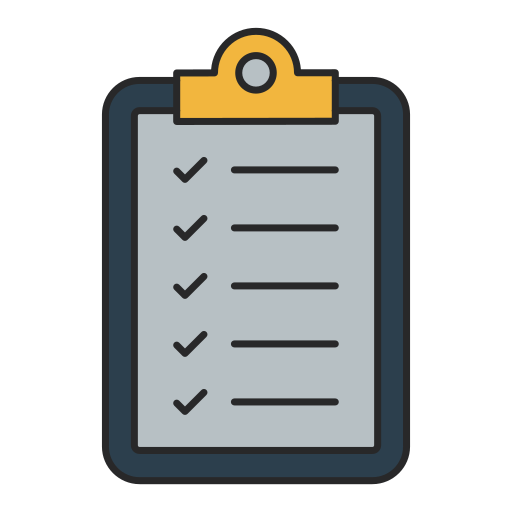 Clipboard Generic Outline Color icon