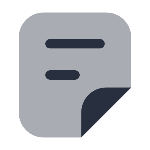 File Generic Grey icon