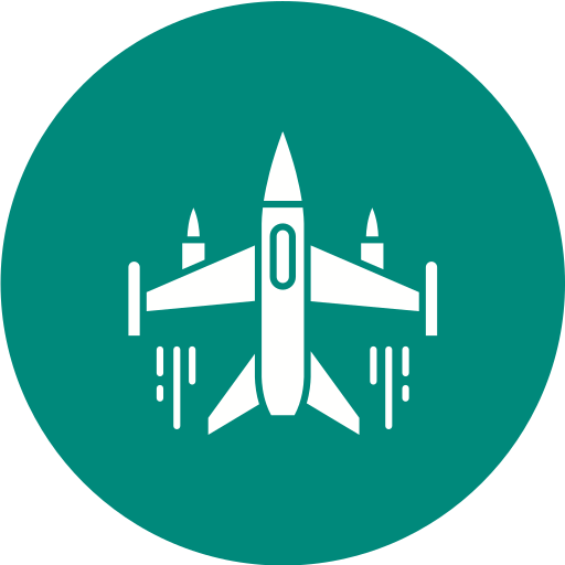 Fighter jet - Free transportation icons