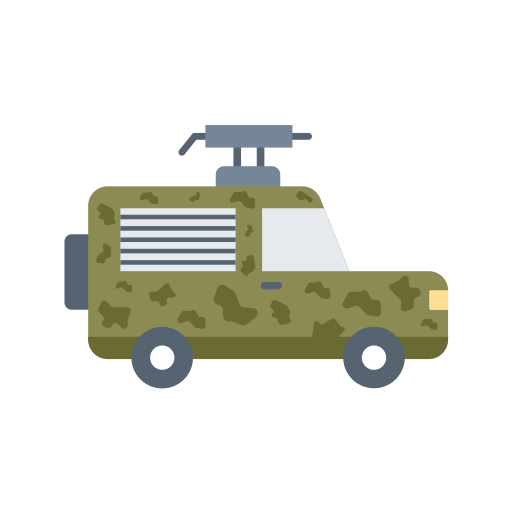 jeep militar icono gratis