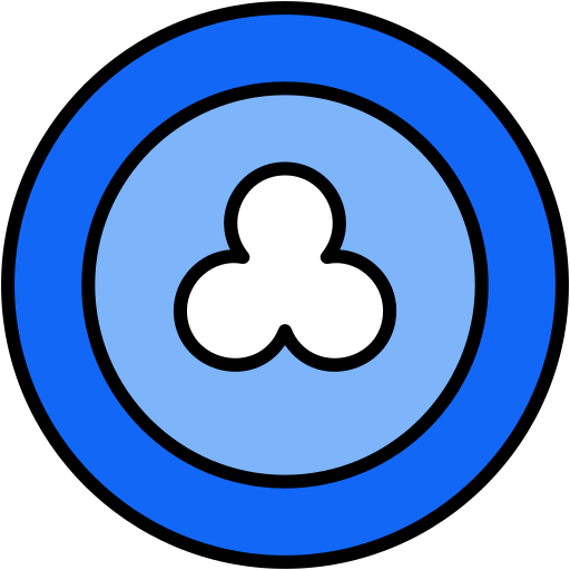 Ripple Generic Outline Color icon