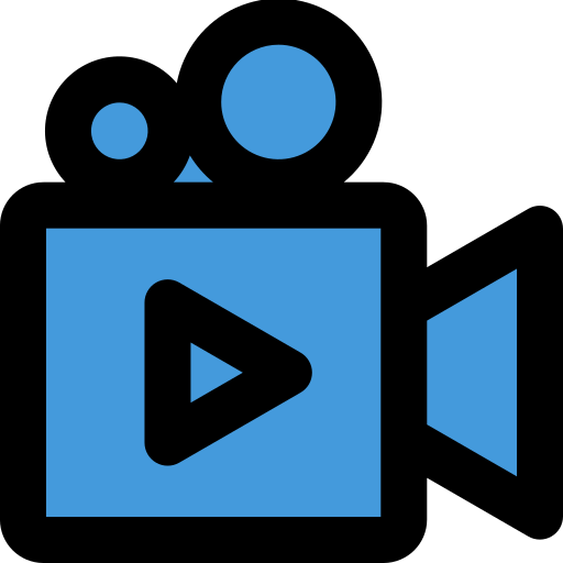 Video camera Generic Outline Color icon