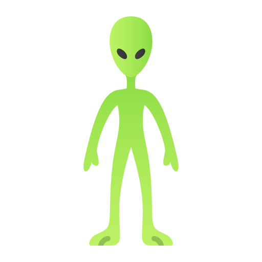 Alien Generic Flat Gradient icon