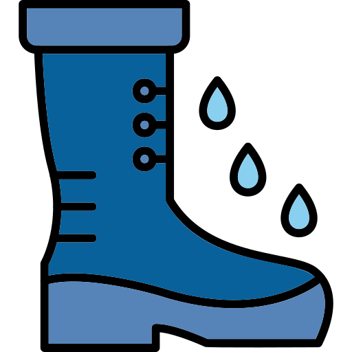 botas de lluvia icono gratis