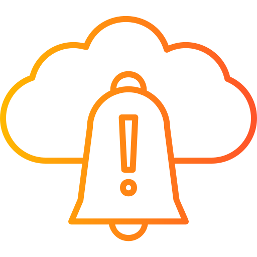 Weather alert free icon Weather alert free icon