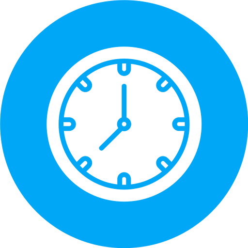 Wall clock free icon Wall clock free icon