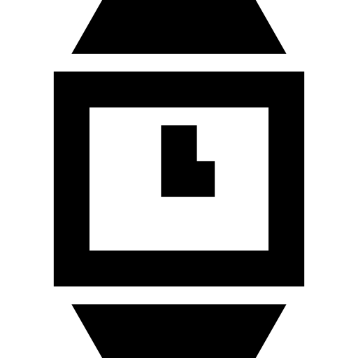 reloj de pulsera icono gratis