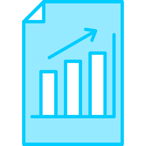 gráfico de barras icono gratis